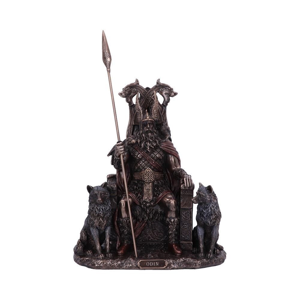 Nemesis Now - Odin - All Father Dekorative Figur - Bronzefarben